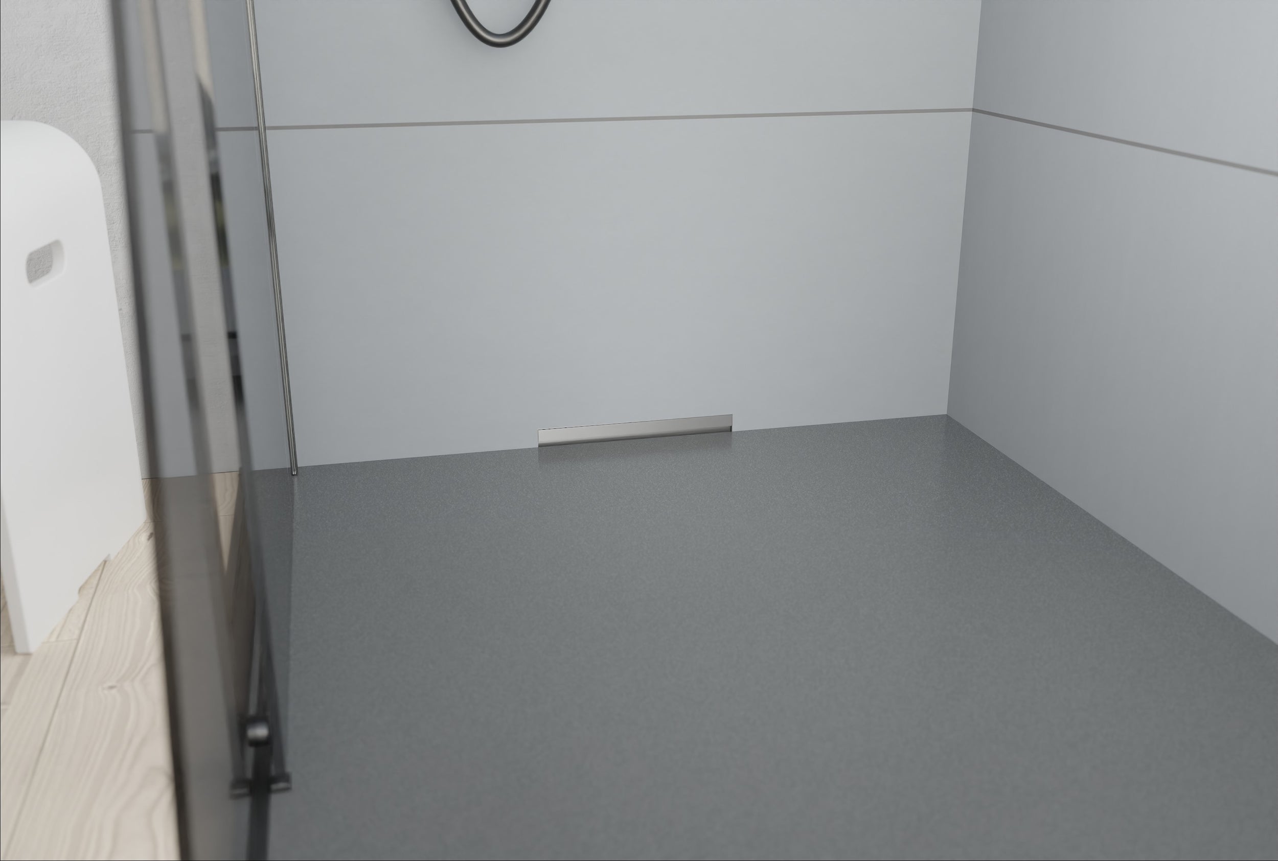 Scarico a parete in acciaio inox Scarico doccia WD-GT02