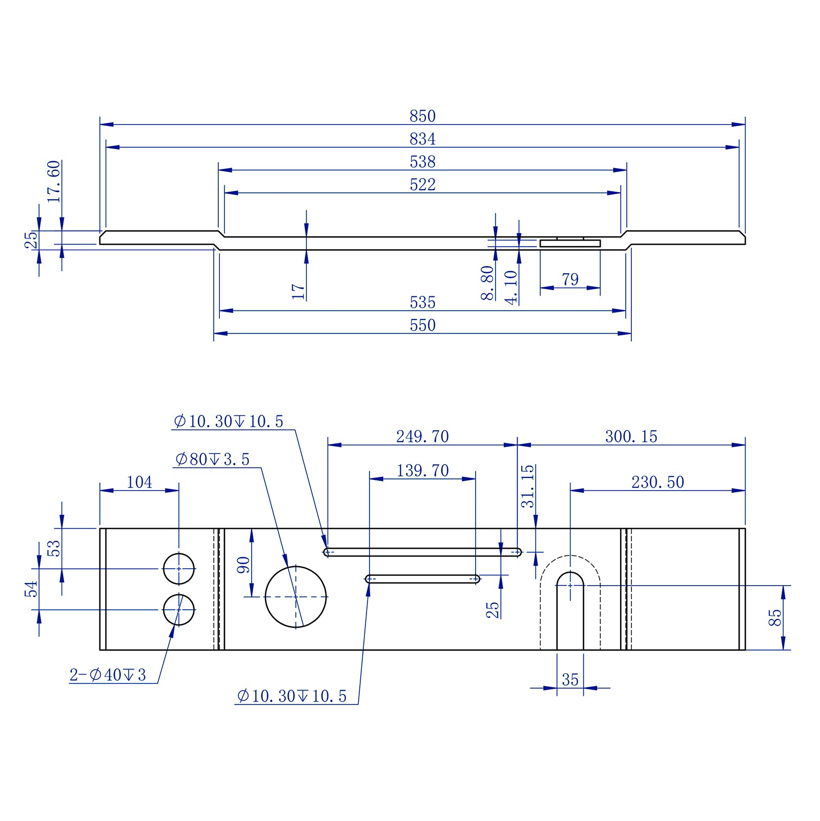 Mensola da bagno BERNSTEIN
