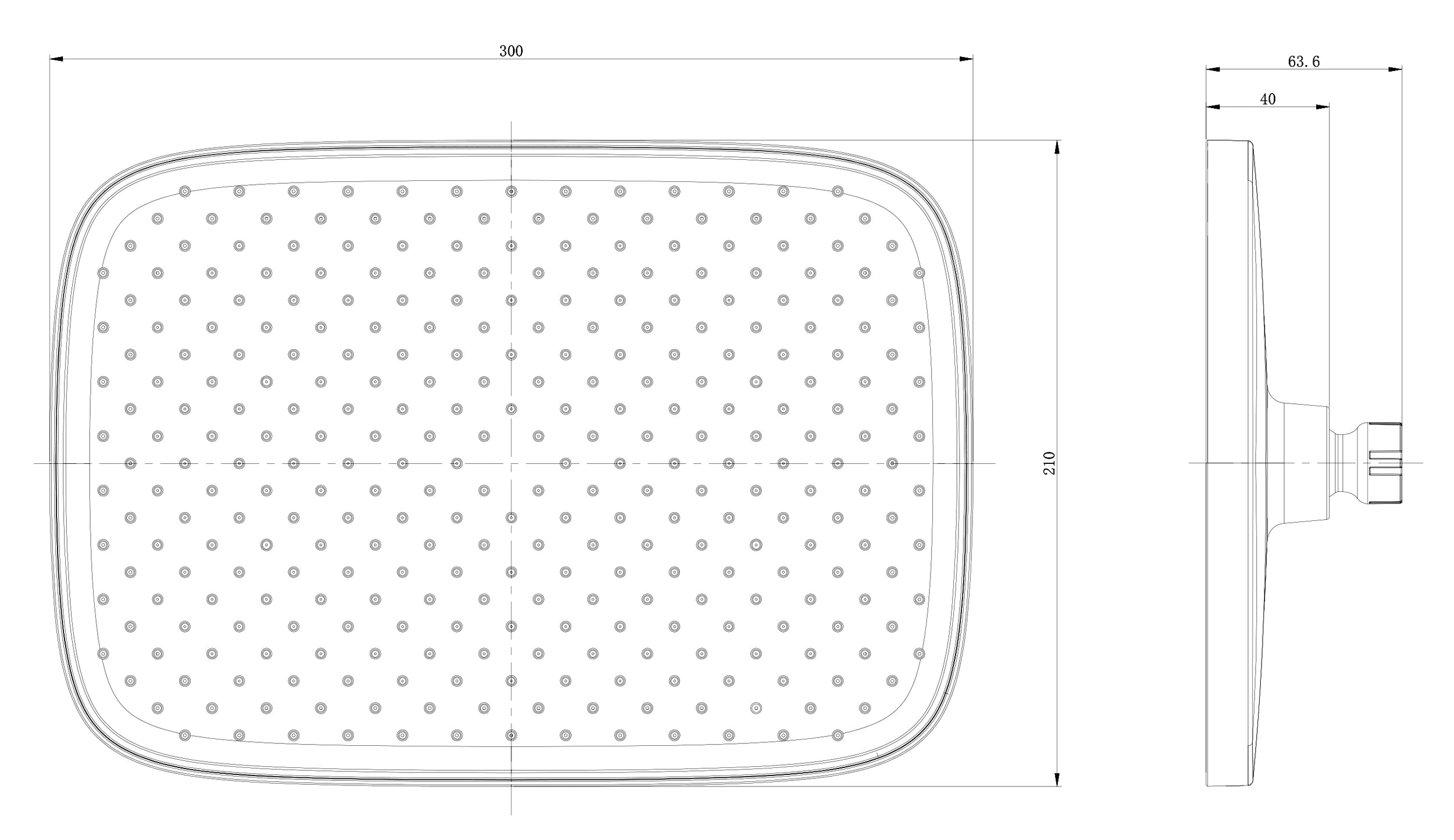 Colonna doccia termostatica 3011 PRO