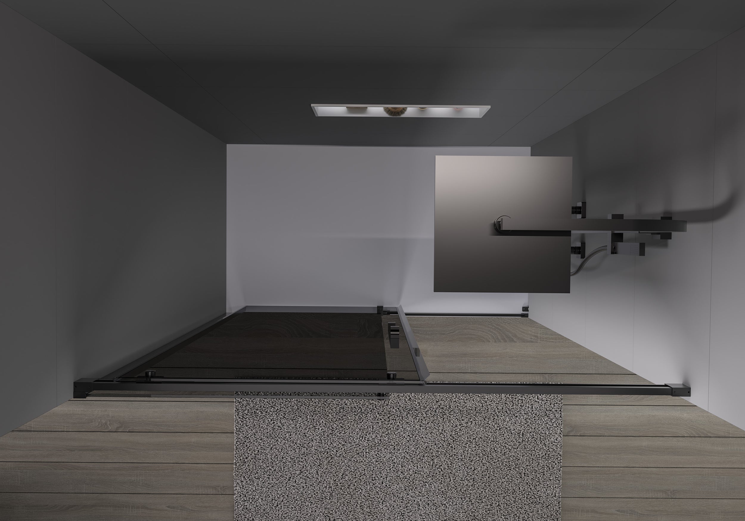 Doccia a incasso con porta scorrevole Soft-Close DX906 FLEX