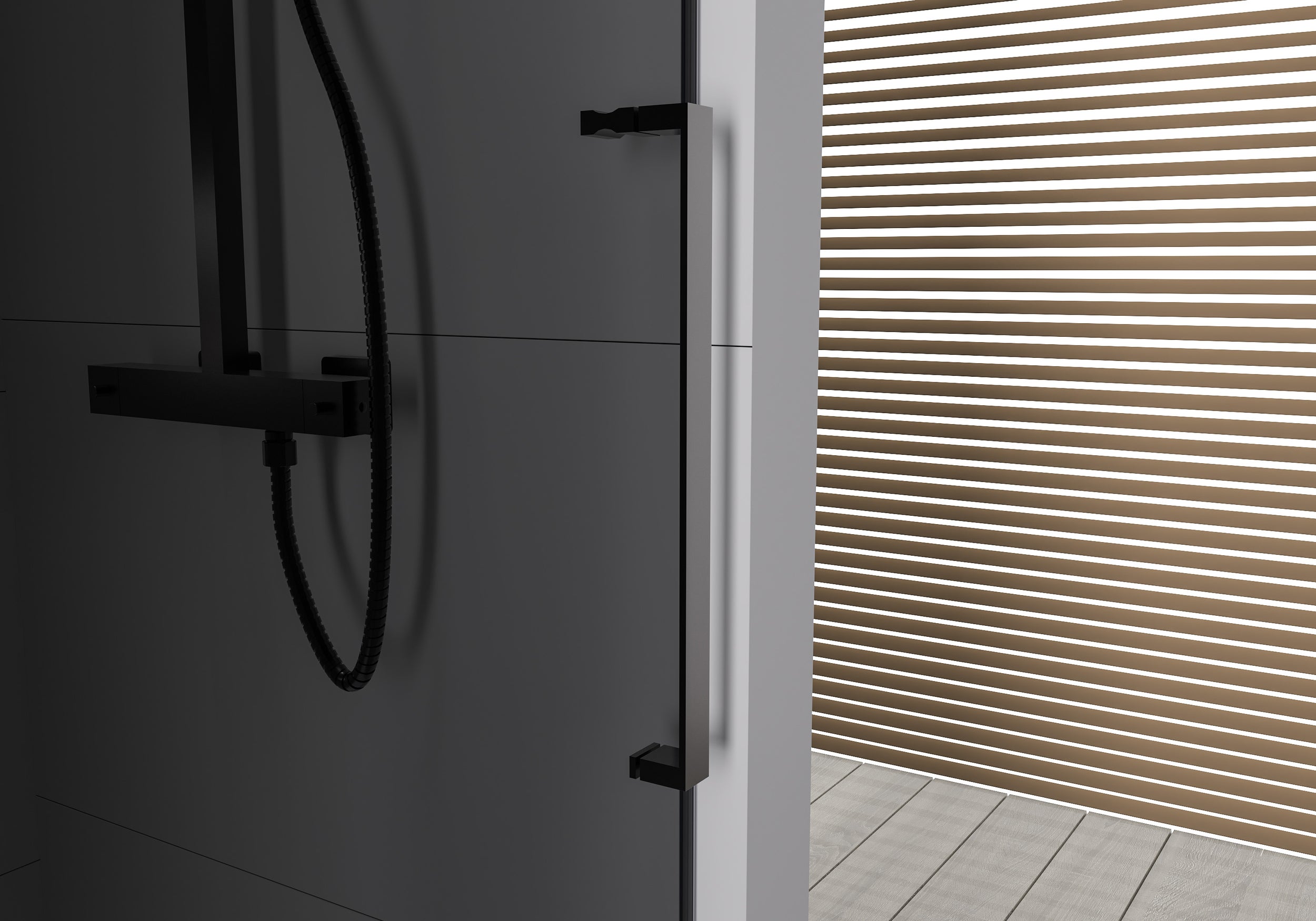 Doccia a incasso con porta scorrevole Soft-Close DX906 FLEX