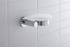Duravit D-Code portasapone Ø10 cm per 1 sapone