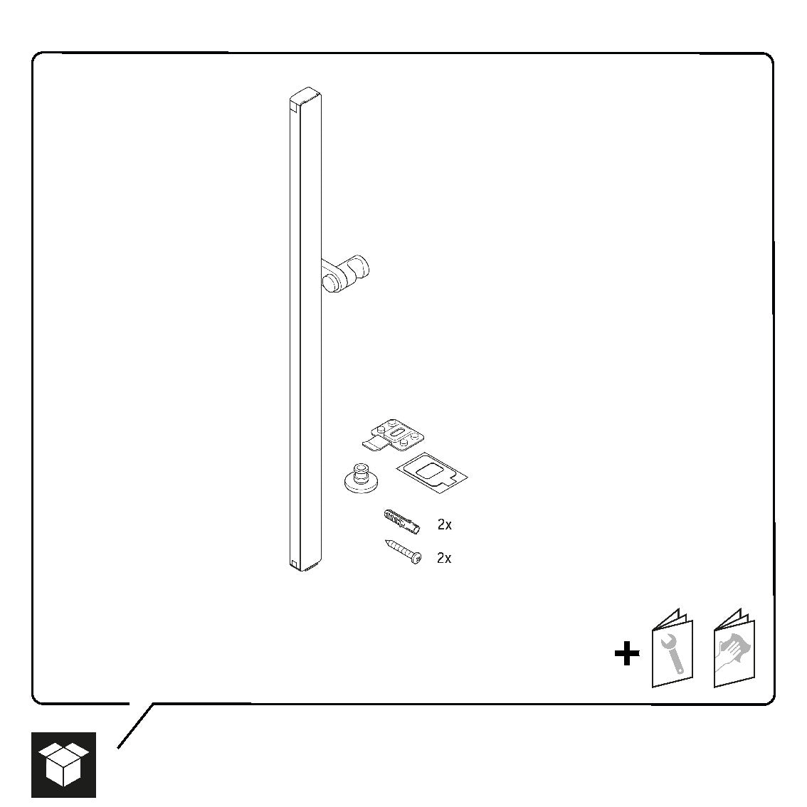 Duravit Asta doccia universale