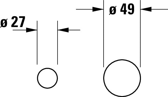 Duravit Circle Miscelatore monocomando per lavabo
