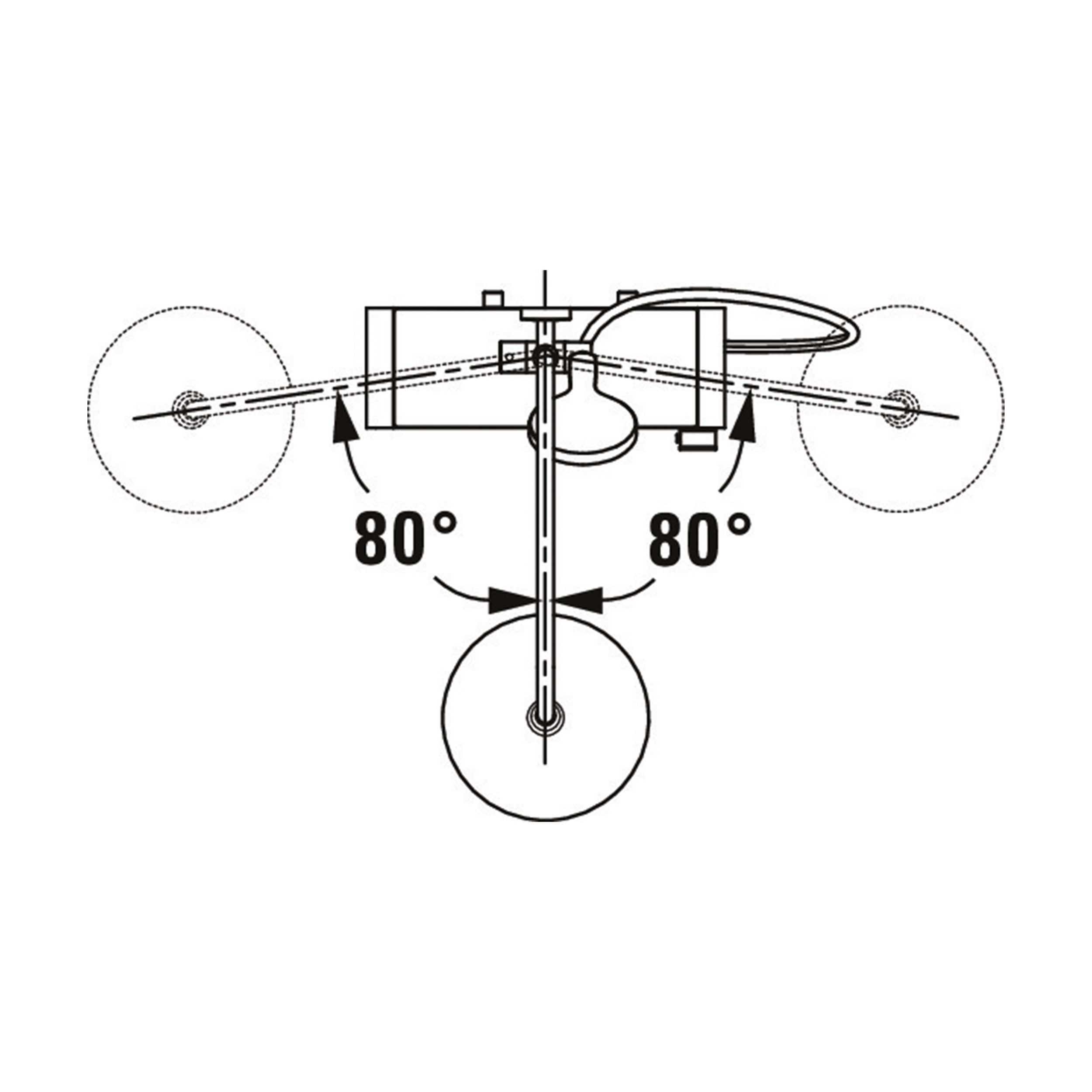 Duravit sistema doccia con termostato e mensola in vetro