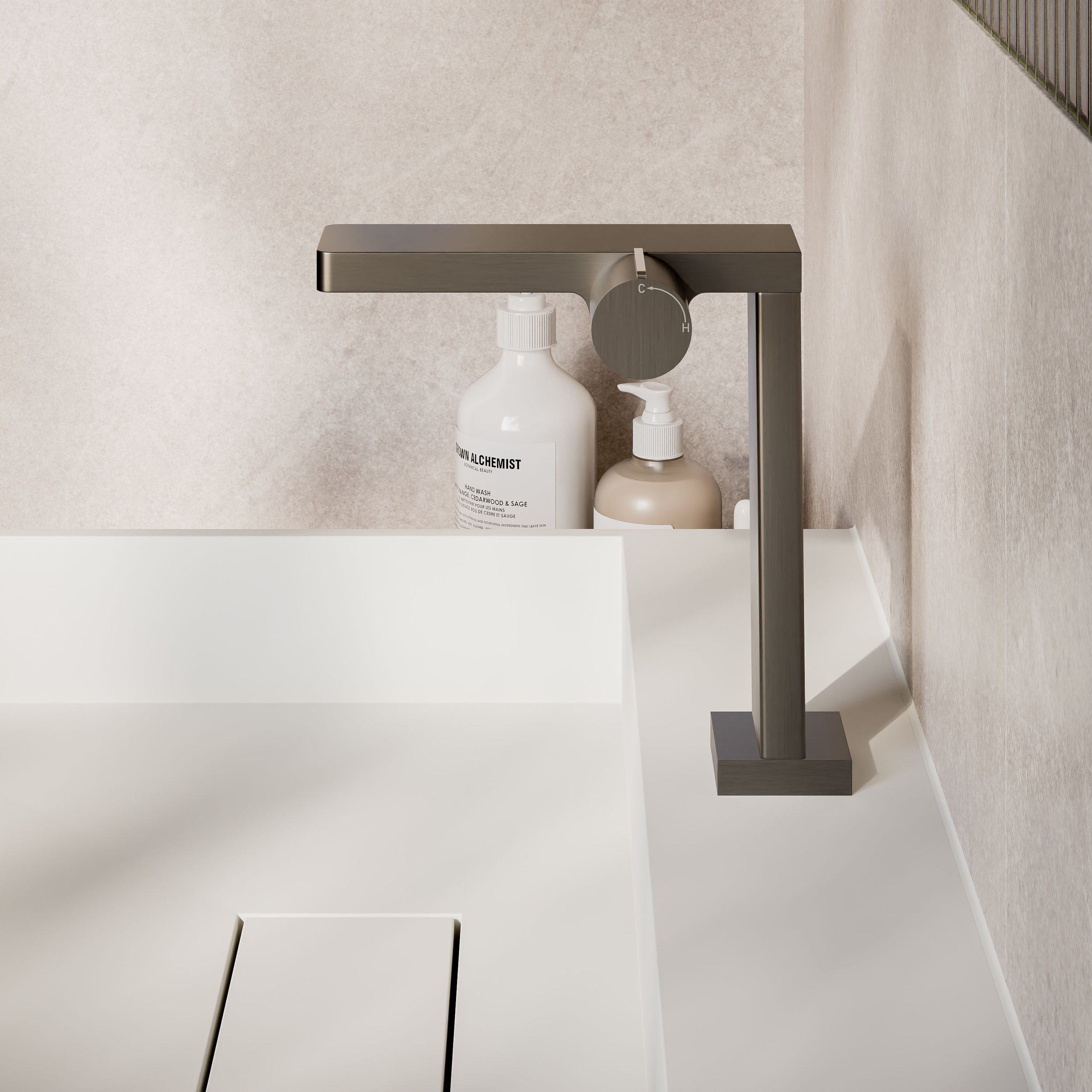 Rubinetto lavabo design miscelatore bagno NT3220G