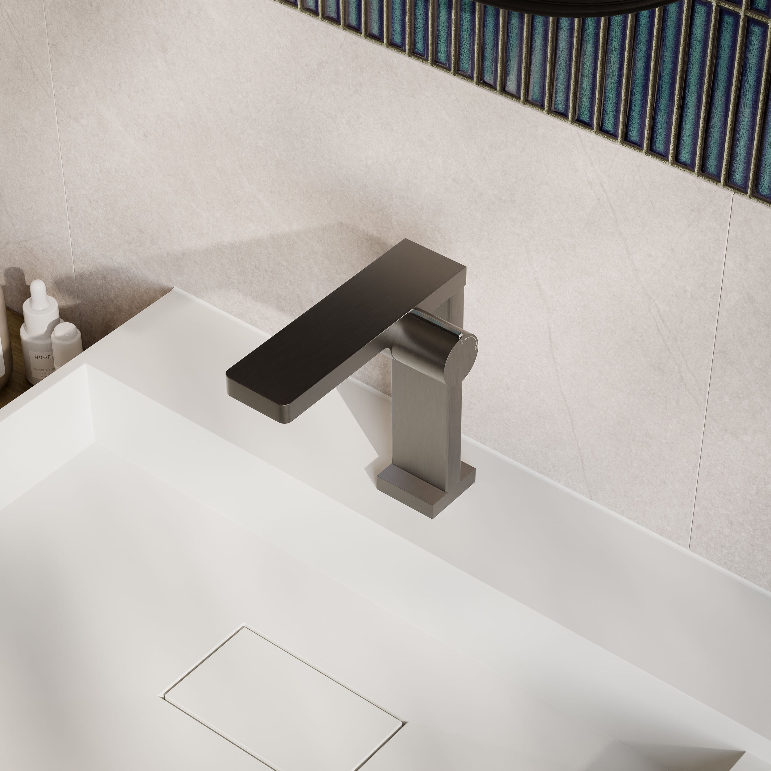 Rubinetto lavabo design miscelatore bagno NT3220G