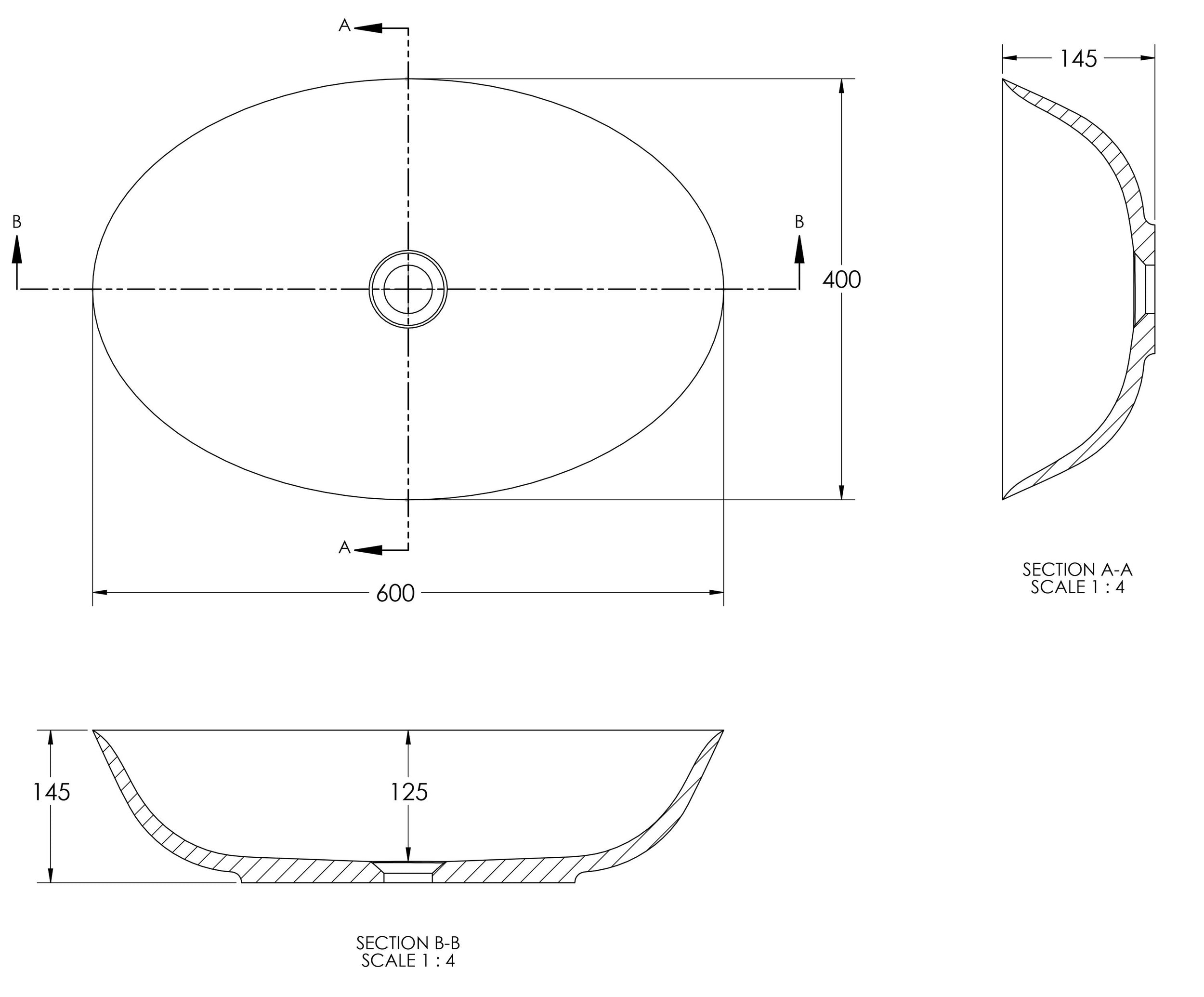 Lavabo da appoggio NT8531