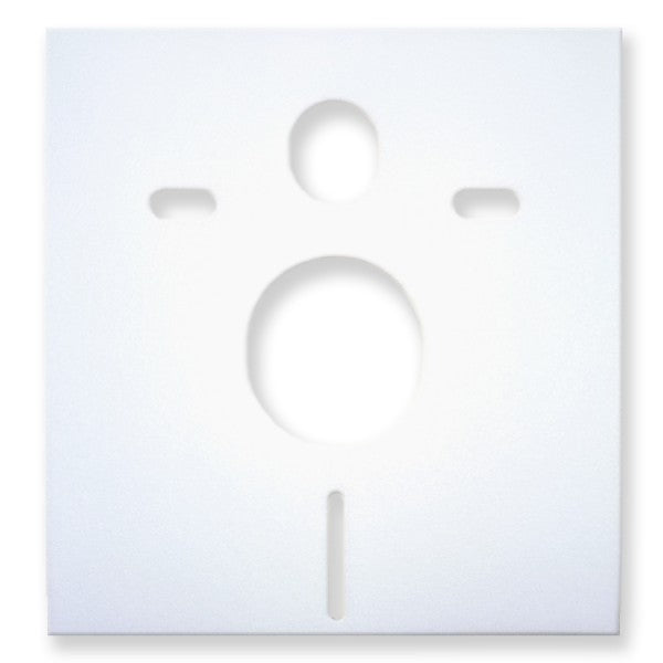 Tappetino fonoassorbente per elemento pre-murale WC