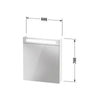 Armadio a specchio Duravit DuraPoint 60 cm