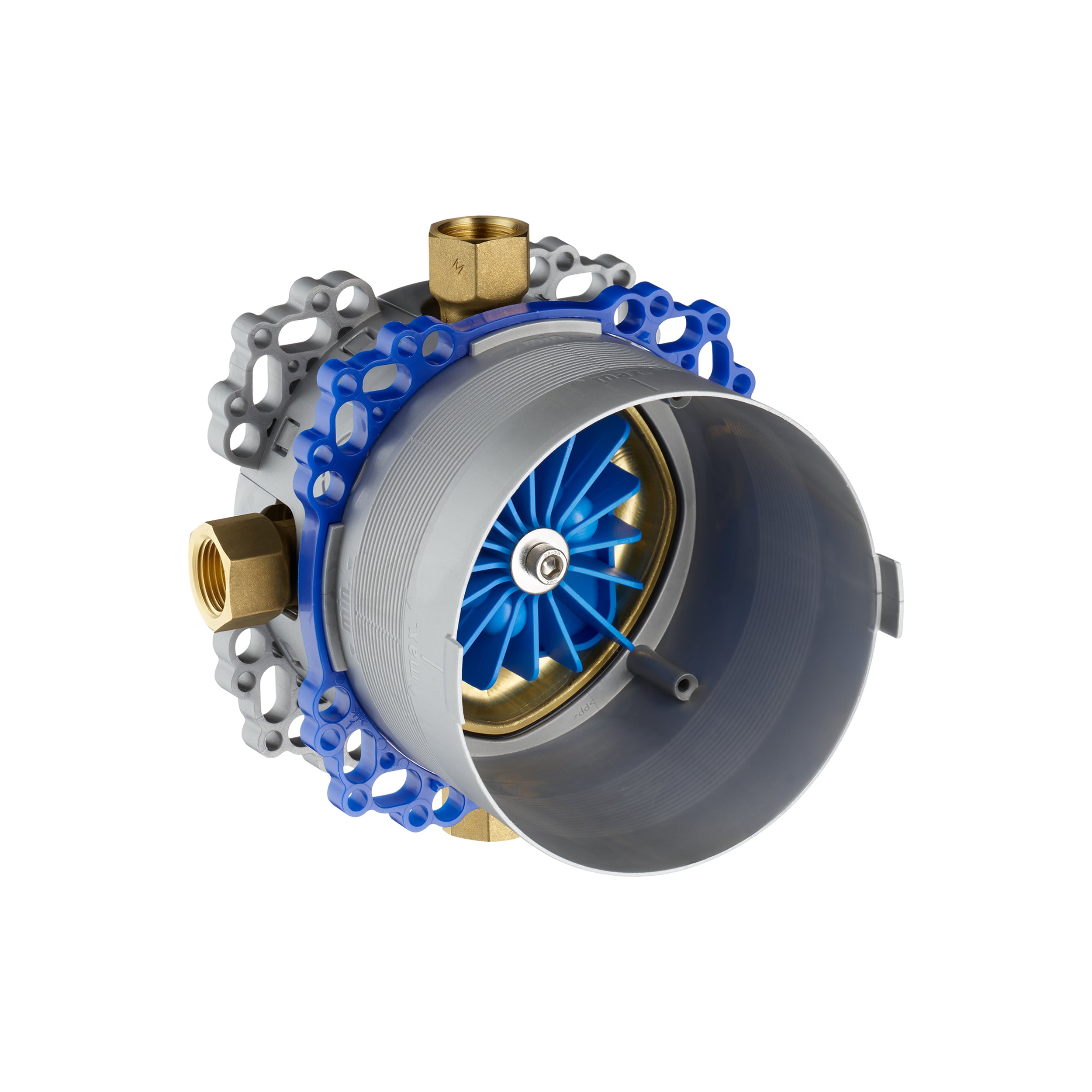 Sistema doccia a incasso Duravit C.1 con doccia a pioggia