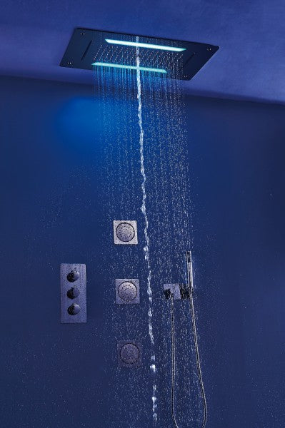 Soffione a incasso, soffione con installazione a soffitto XXLDPG5030