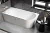 Vasca da bagno semi-autonoma NORA CORNER Acrilico
