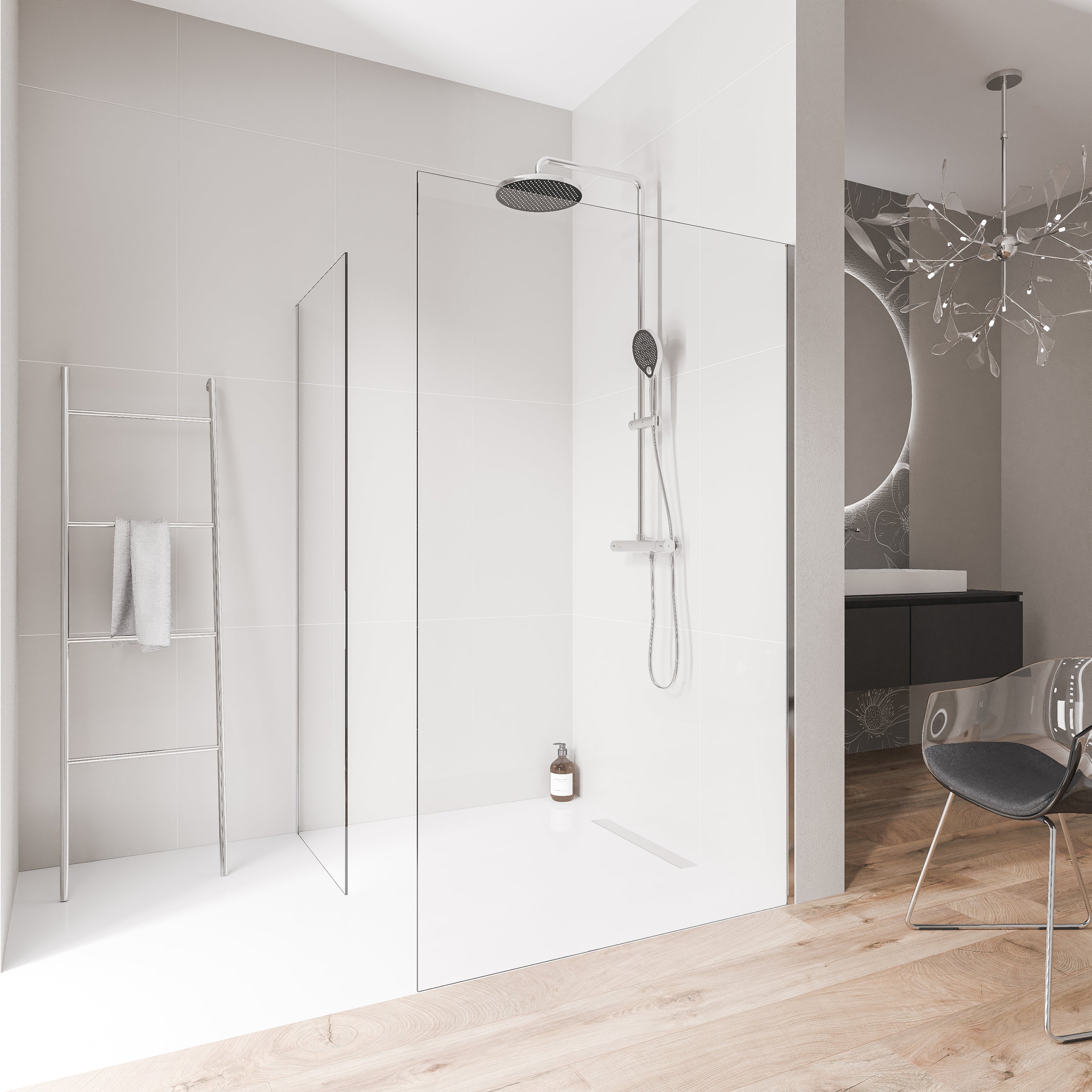 Cabina doccia Vetro Nano trasparente  EX102