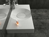 Lavabo a parete Lavabo da appoggio BS6059 in marmo fuso