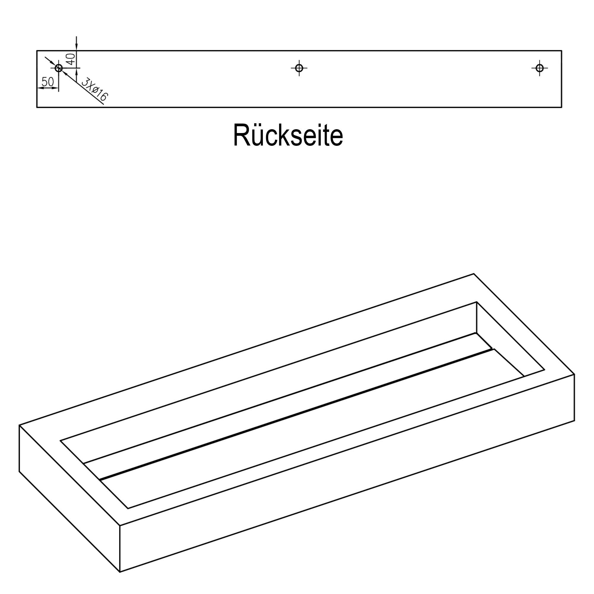 Lavabo sospeso o da appoggio PB2079 - Solid Stone