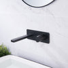 Rubinetto miscelatore per lavabo ad incasso nero 9908B