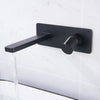 Rubinetto miscelatore per lavabo ad incasso nero 9908B