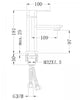 Miscelatore lavabo 1233CB