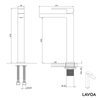 Rubinetto per lavabo LAVOA