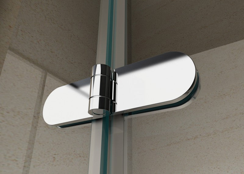 Doccia rotonda EX406 con porta girevole