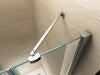 Doccia rotonda EX406 con porta girevole