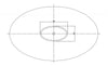 Vasca da bagno freestanding in Solid Stone, "WAVE "