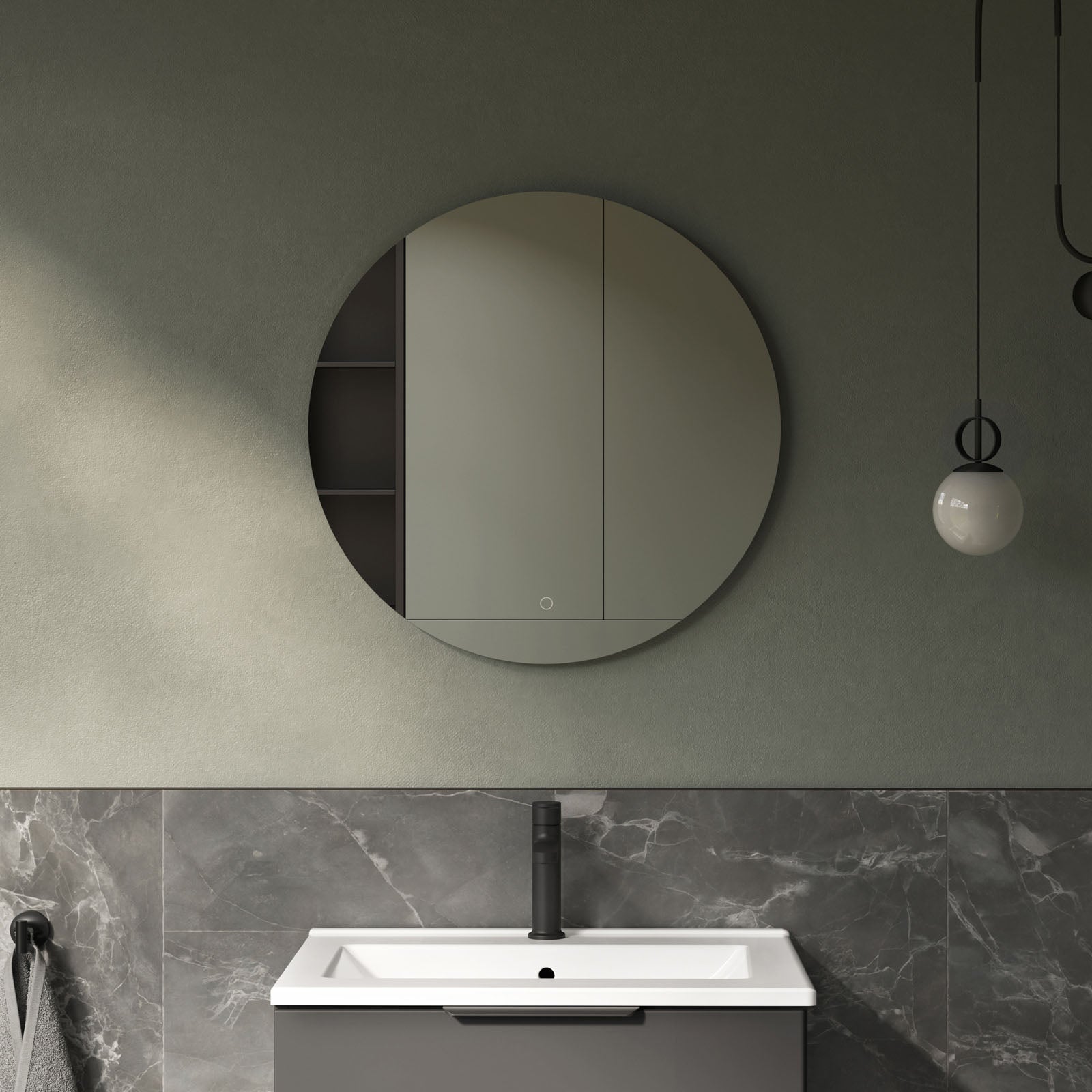Specchio luminoso a LED Specchio da bagno 2712