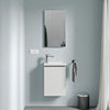 Mobile bagno WC ospiti TIM 40 cm con lavabo
