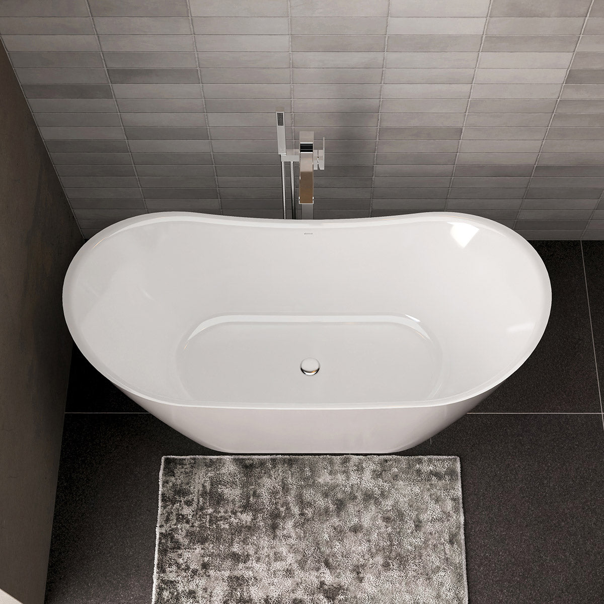 Vasca da bagno autoportante SIENA 2.0