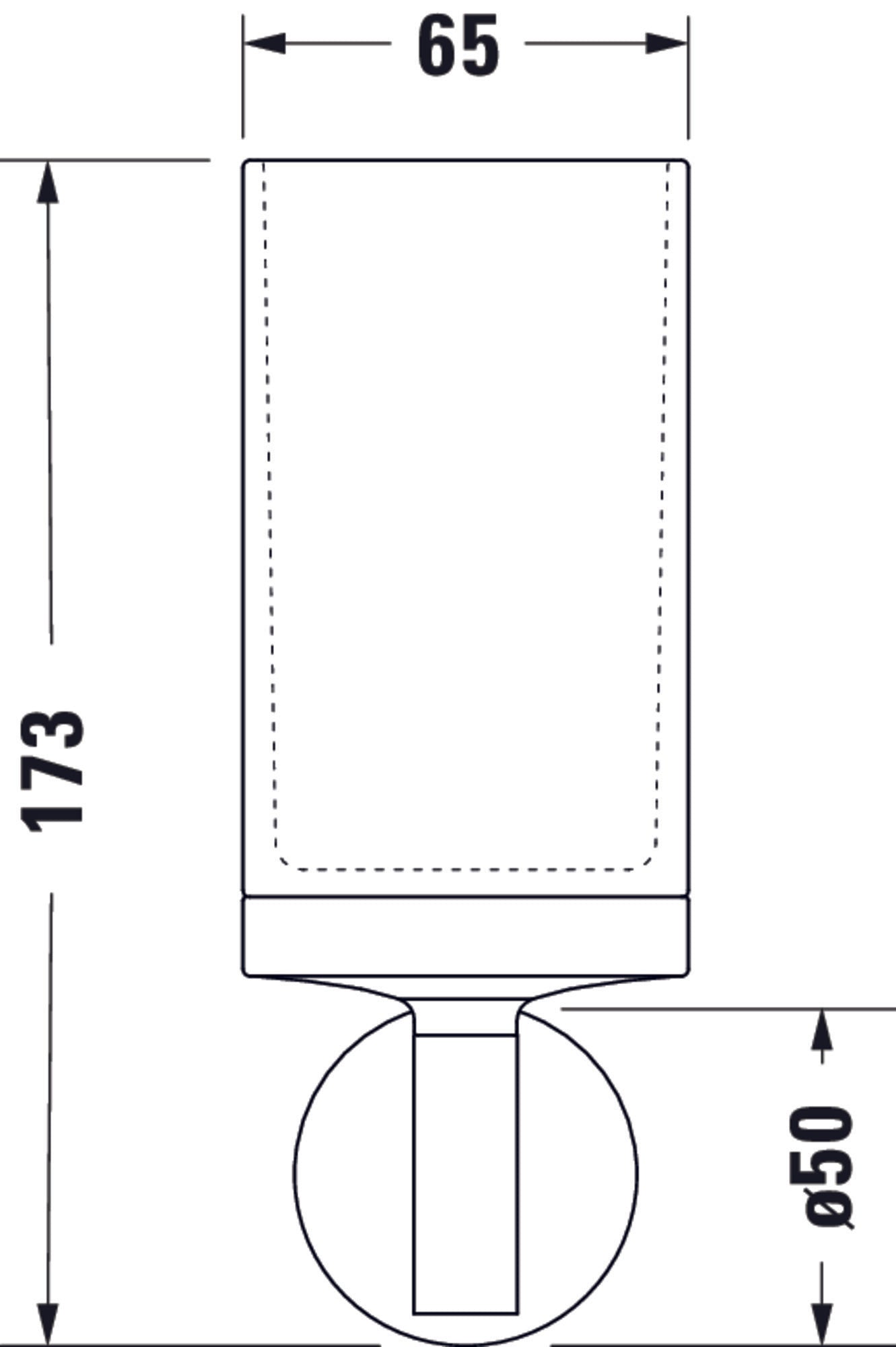 Duravit Starck T bicchiere porta spazzolino