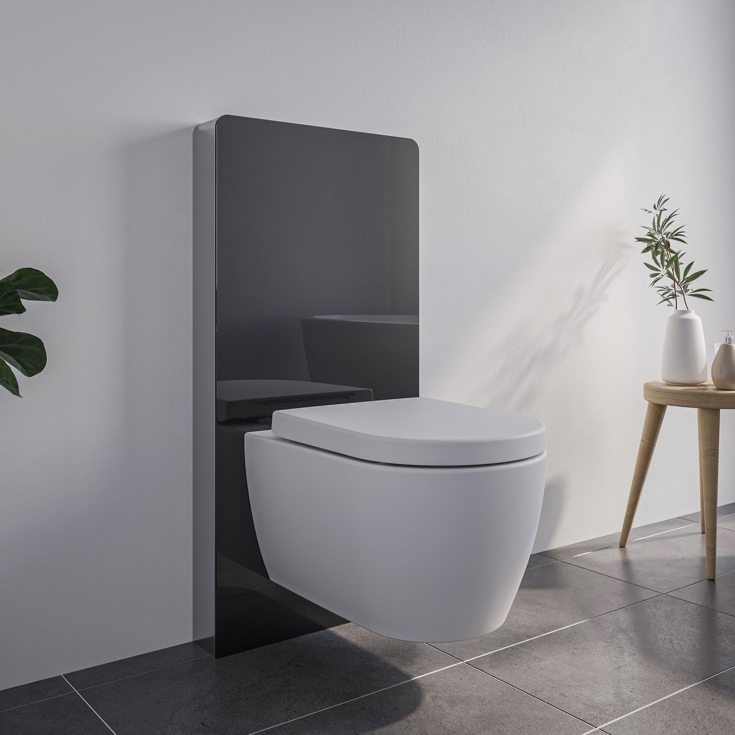 Pacchetto WC 35: WC NT2039 Bianco con chiusura Soft-Close