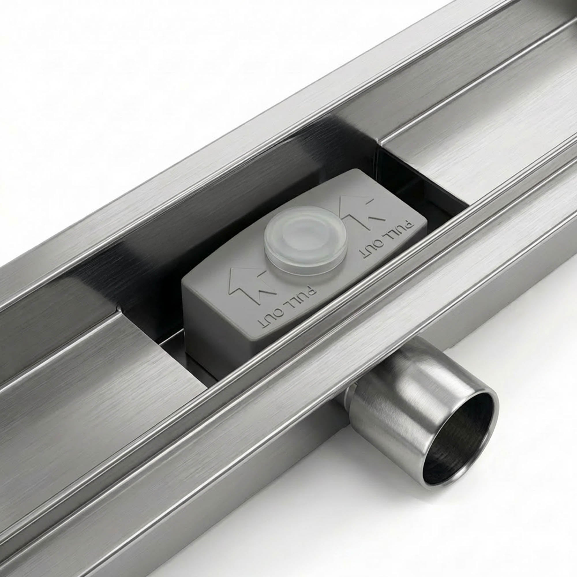 Canalina doccia in acciaio inox GT01