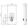 Pacchetto WC completo 36: WC doccia Basic 1102