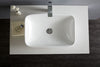 Lavabo da appoggio NT3155 - ceramica sanitaria - 58x38,5cm