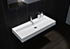 Lavabo a parete Lavabo da appoggio BS6002 in marmo fuso