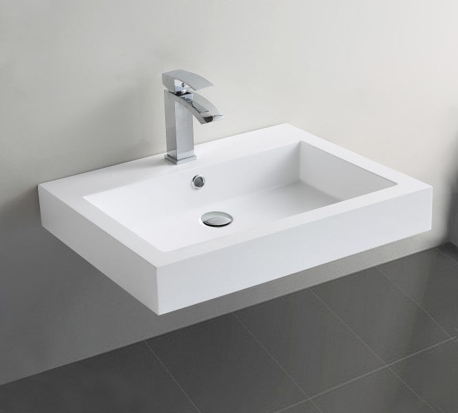 Lavabo a parete Lavabo da appoggio BS6049 60 x 48 x 14 cm 