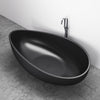 Vasca da bagno freestanding in Solid Stone, "WAVE "