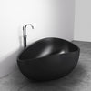 Vasca da bagno freestanding in Solid Stone, "WAVE "