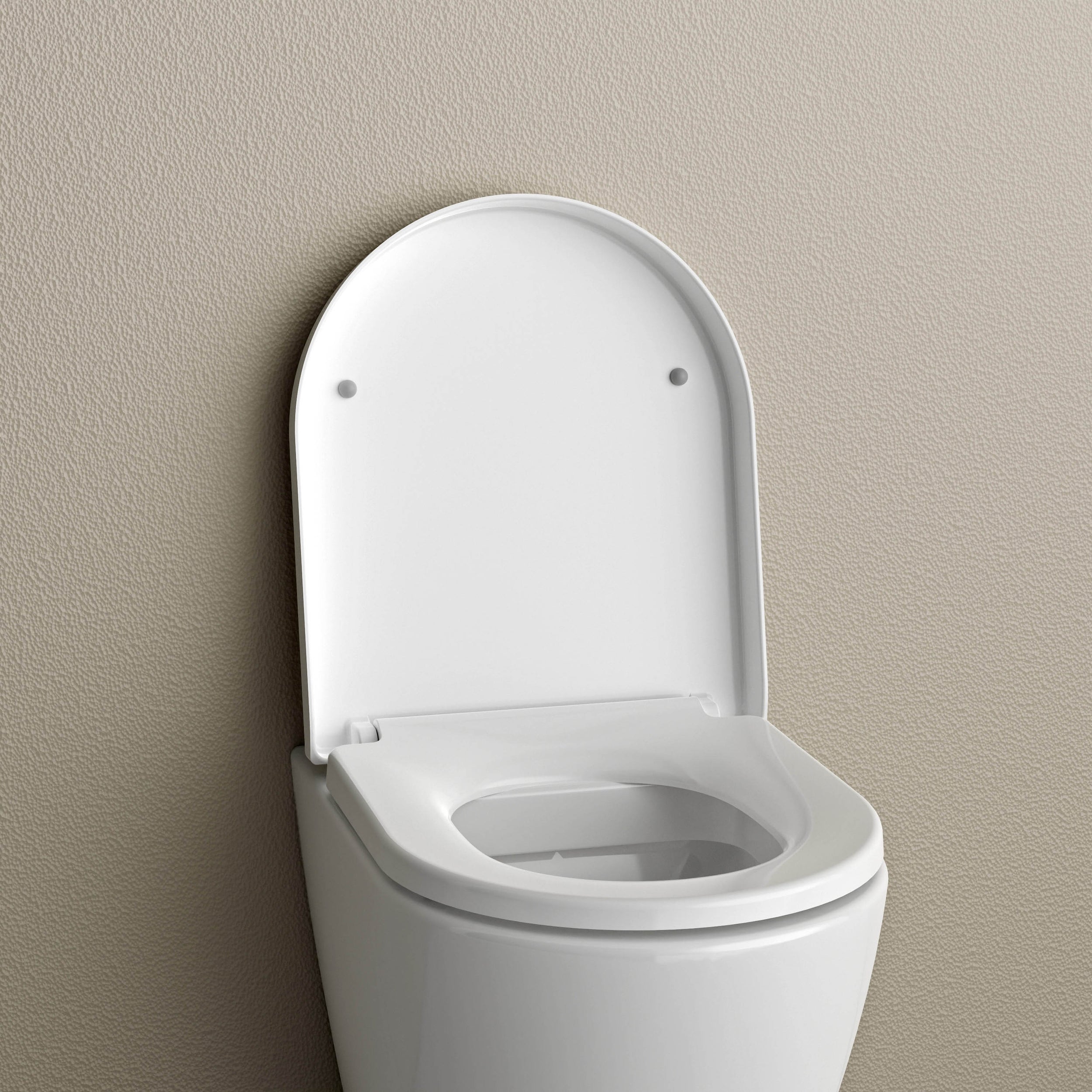 Sedile WC Coperchio WC con chiusura ammortizzata Coperchio di ricambio U1009