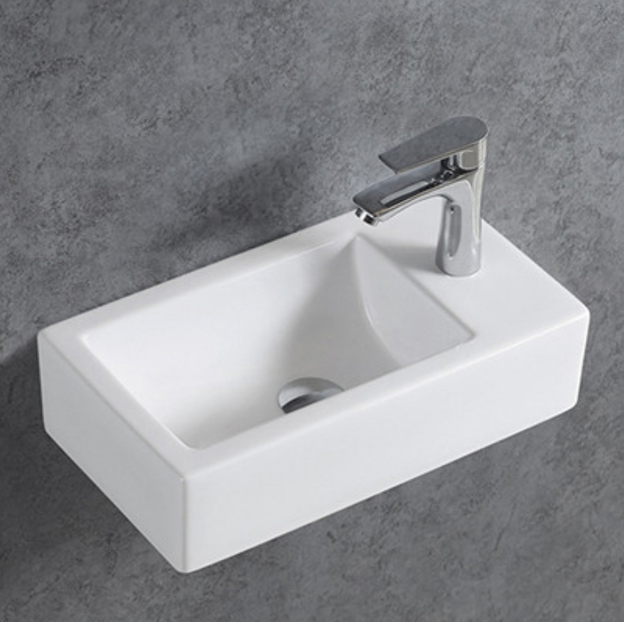 Lavabo a parete in ceramica KW302