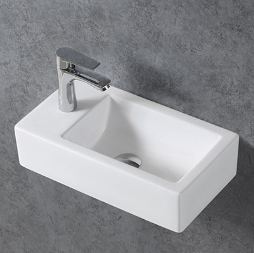 Lavabo a parete in ceramica KW302