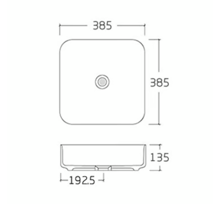 Lavabo da appoggio KW6134