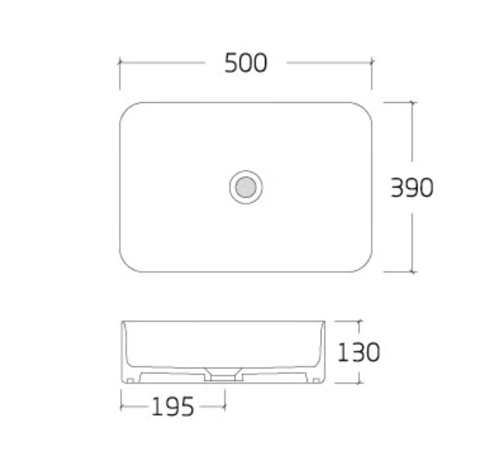 Lavabo da appoggio KW6127