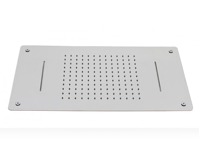 Doccia a pioggia XXL in acciaio inox a soffitto DPG5017