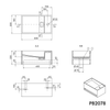Lavabo a parete PB2078