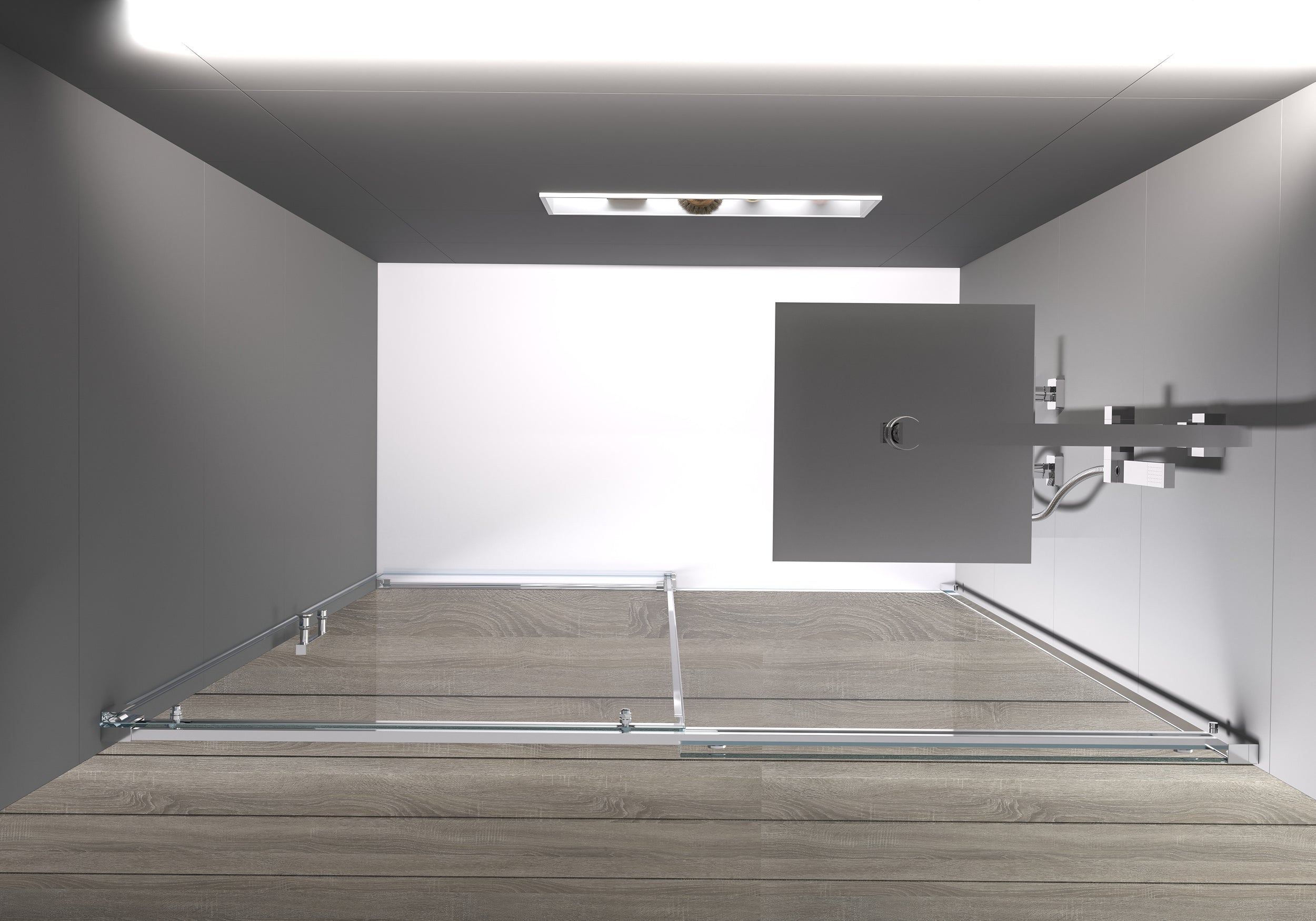 Doccia a incasso con porta scorrevole DX806A FLEX