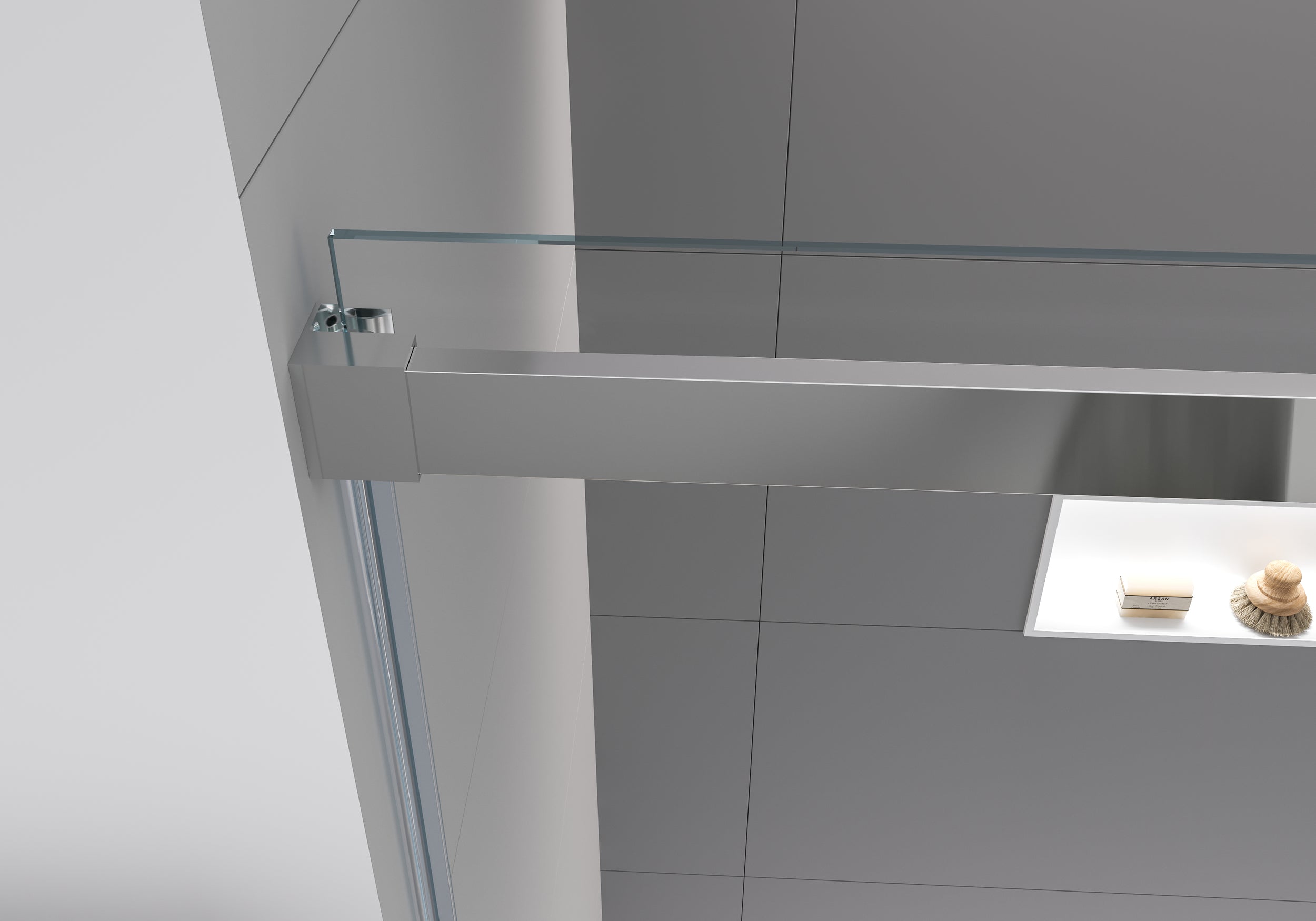 Doccia a incasso con porta scorrevole DX806A FLEX