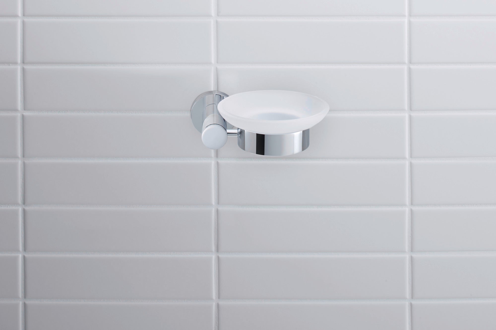 Duravit D-Code portasapone Ø10 cm per 1 sapone 