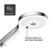 Duravit sistema doccia con termostato e mensola in vetro